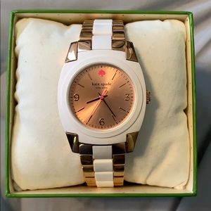 Kate Spade Skyline Watch Rose gold/White